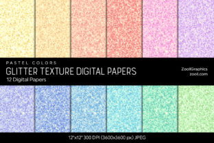 Download Glitter Digital Papers Pastel Colors - Pastel colors Collection