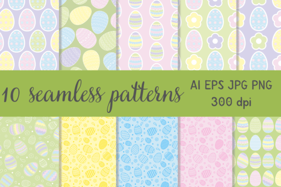 Download Easter Pastel Colors Seamless Pattern - Pastel colors Collection